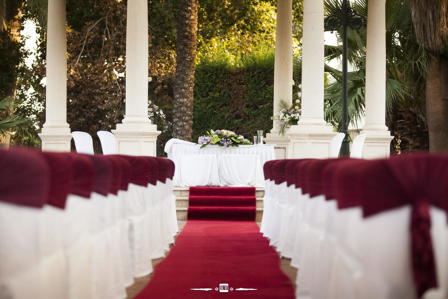 Decoración de bodas en jardines