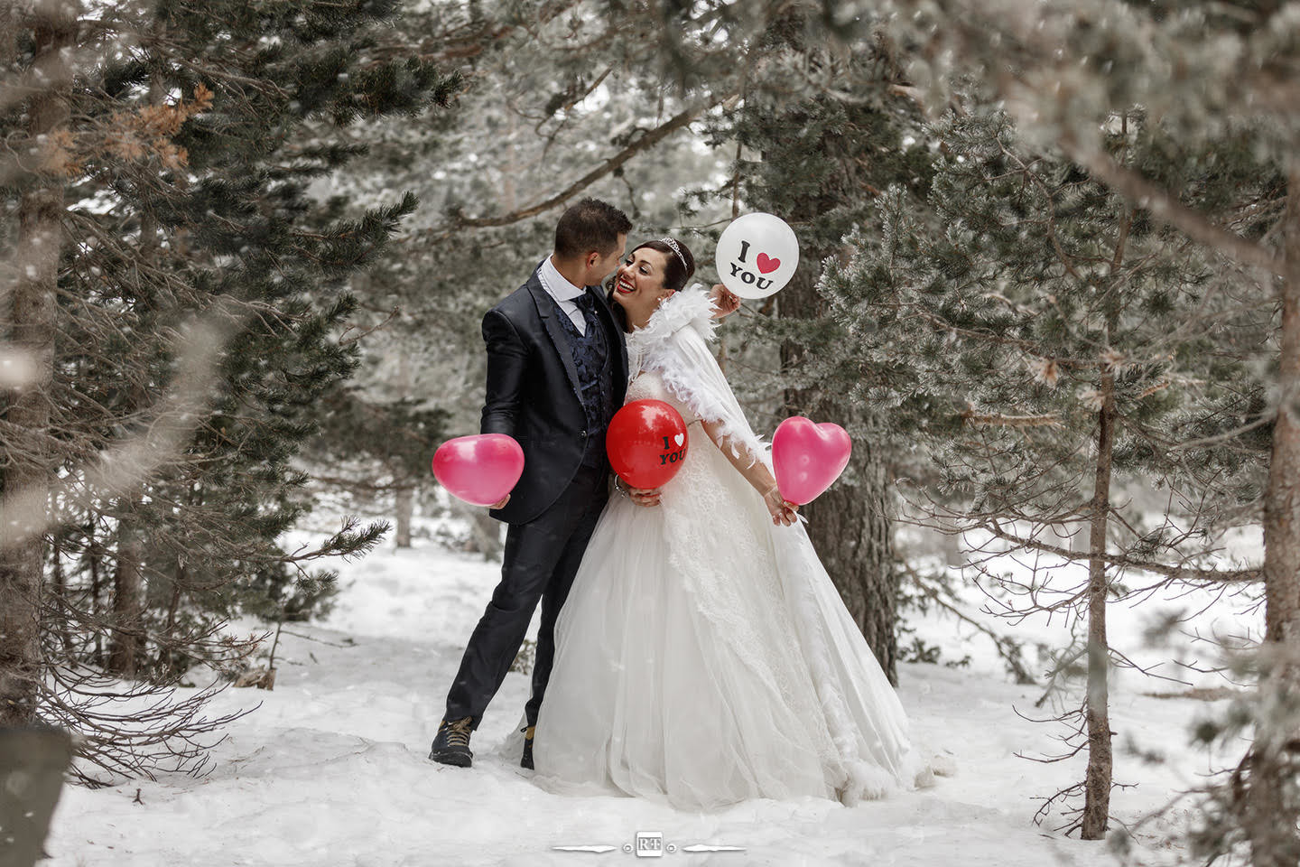 Ideas diferentes boda Valencia: postboda en la nieve
