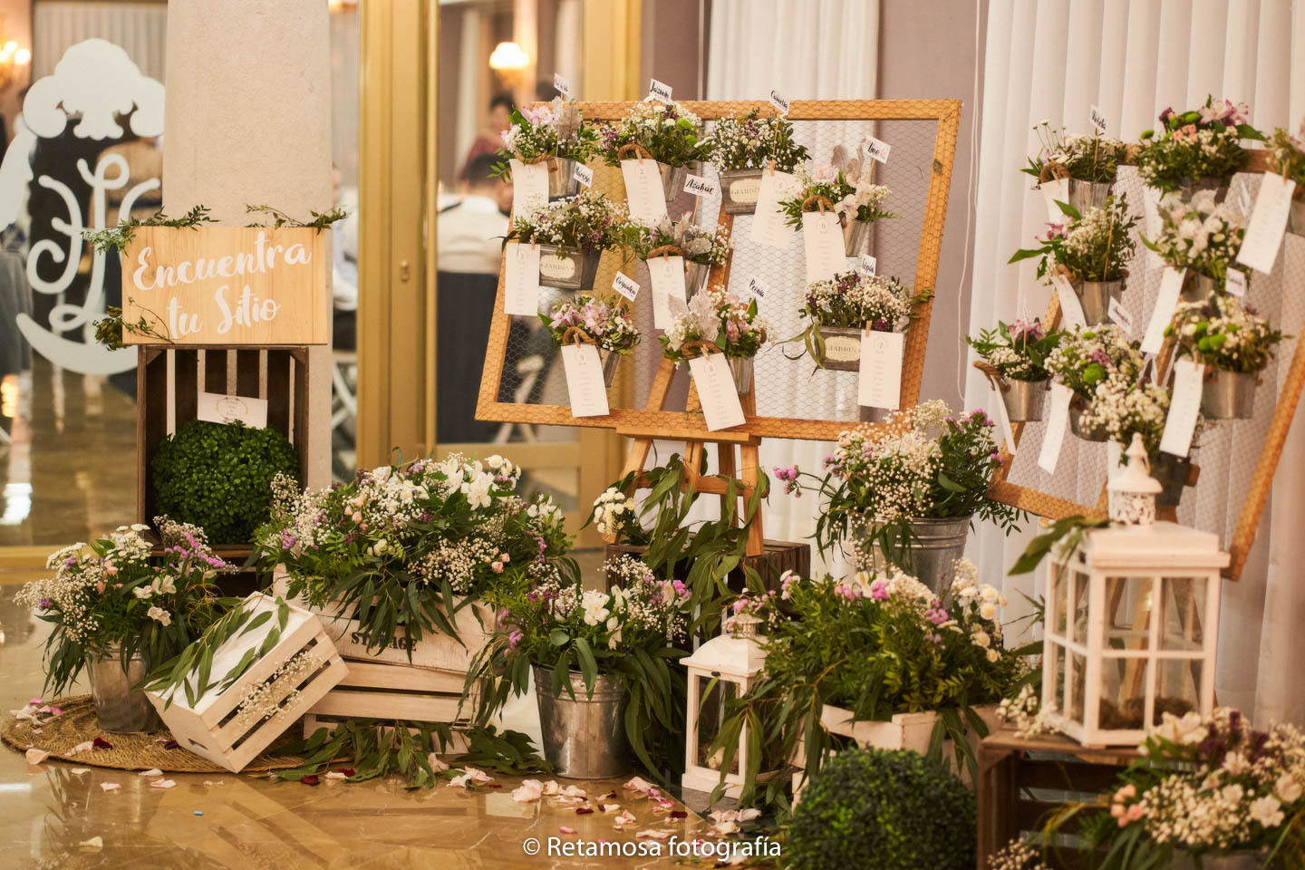 Ideas de decoración con flores en una boda