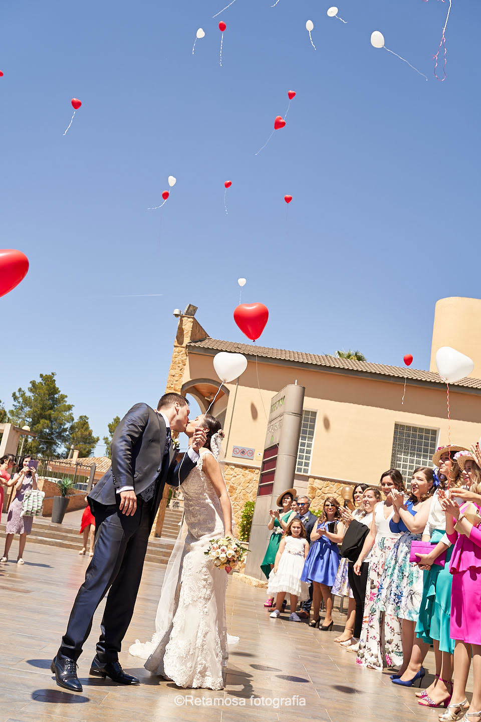 Decoración con globos en las bodas