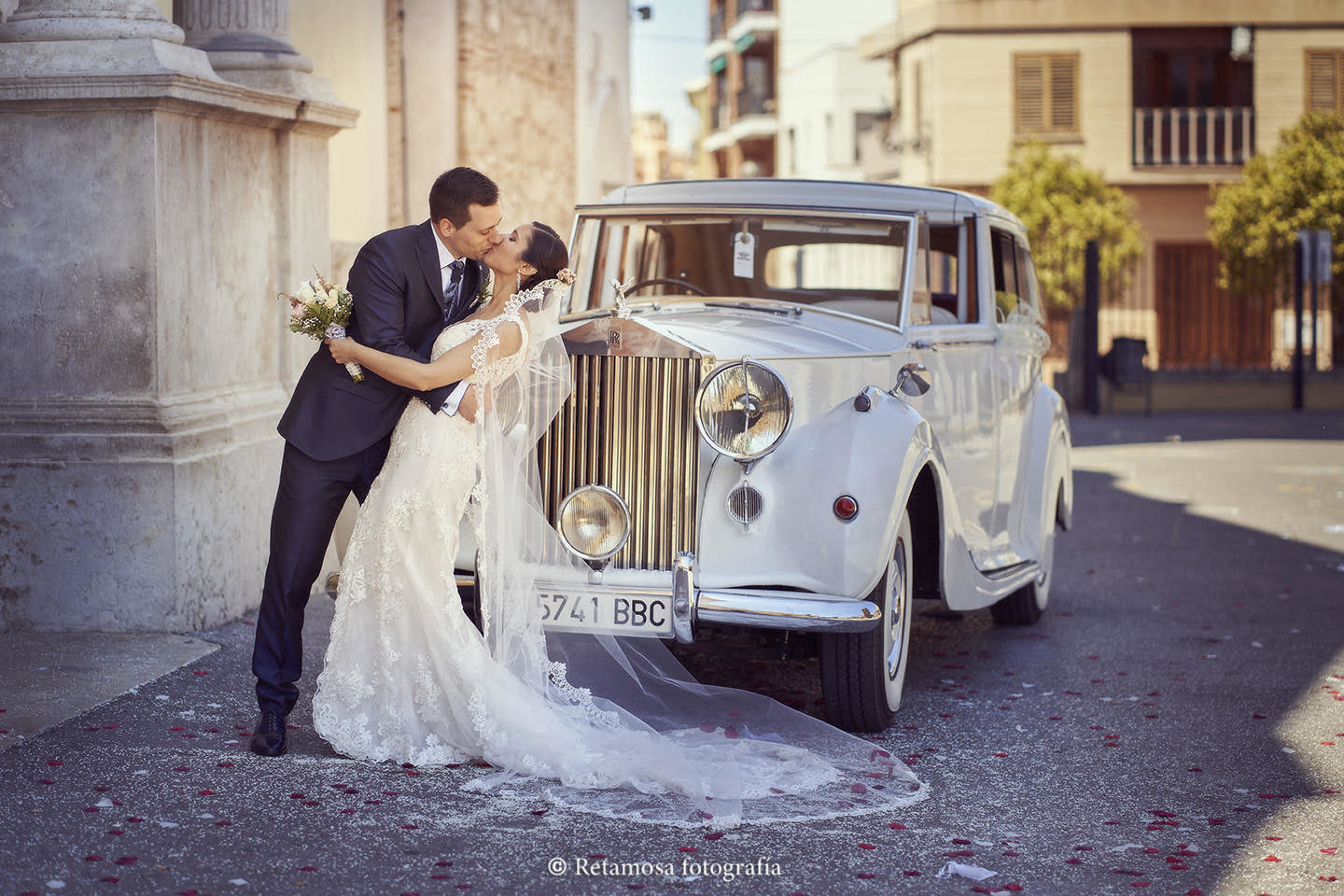 Las mejores fotografías de besos de recién casados